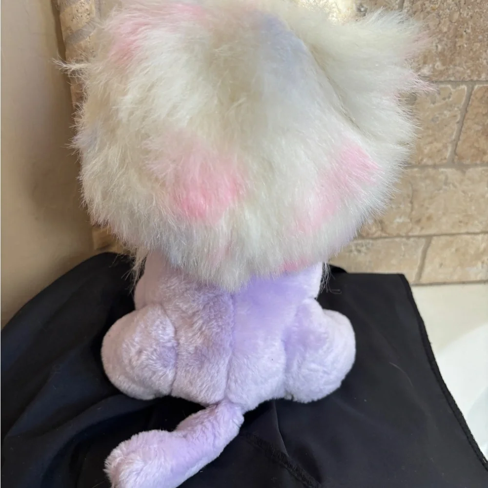 Mattel, Inc. Vintage 1986 Barbie Soft Sparkles Cat Stuffed Animal Retro - Picture 4 of 10